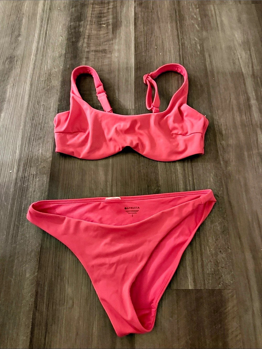 Athleta Women'Small Bikini Set in Pink Size Small